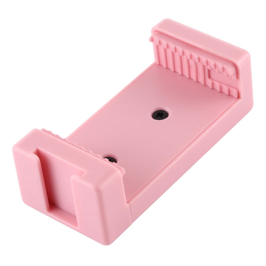 Perche à selfie PULUZ avec trépied et pince pour téléphone, trous de vis de 6,35 mm et base pour griffe froide, pince rose, pince noire