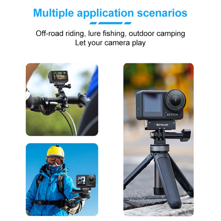 Pour support de base magnétique à dégagement rapide en métal PULUZ pour DJI Osmo Action 5 Pro, pour DJI Osmo Action 5 Pro