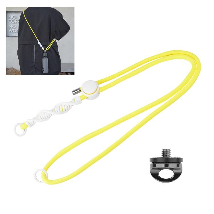 PULUZ Lanière pour caméra sport Longue corde anti-perte réglable pour OSMO Pocket 3 / Insta360 X4