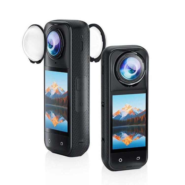 For Insta360 X5 PULUZ Rotation PC Lens Guard Protective Cover