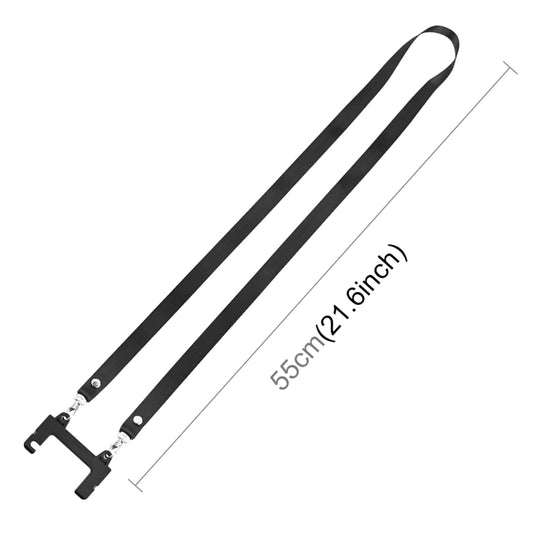 PULUZ Sangle de Cou en Nylon Anti-Perte et Anti-Chute à Double Crochet pour Télécommande DJI Mini 3 / 3 Pro / Mavic 3 / Air 2 / 2S
