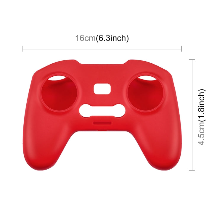 For DJI FPV Combo Remote Control PULUZ Silicone Protective Case with Neck Strap