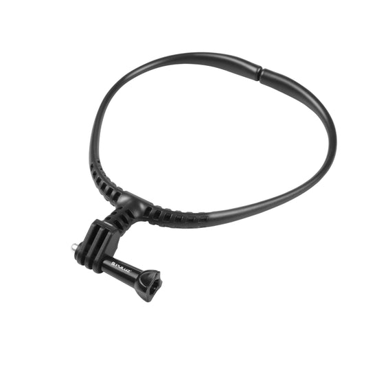 PULUZ Support de cou paresseux réglable pour caméras d'action GoPro, Support de cou