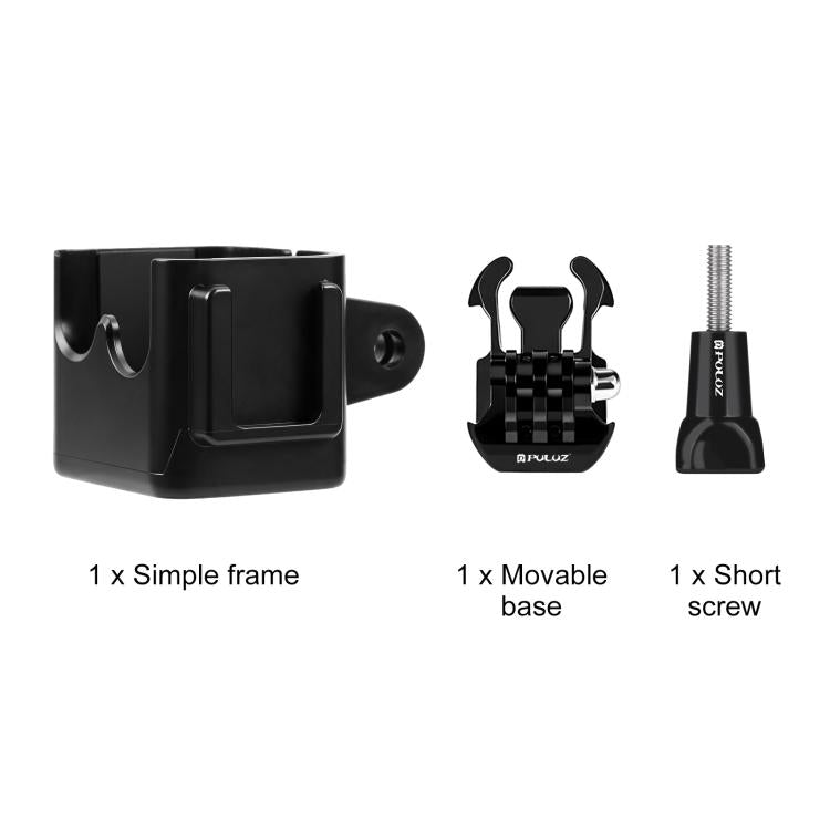 Pour DJI OSMO Pocket 3 PULUZ Cadre de protection Adaptateur d'extension Support, Cadre de protection
