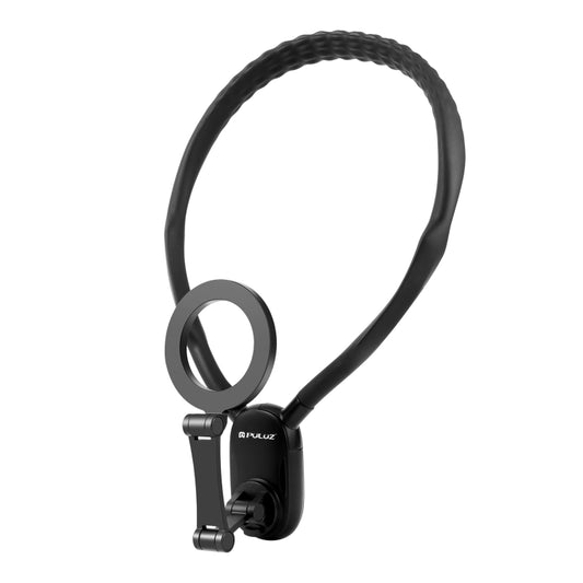 PULUZ Support de collier magnétique avec pince pour téléphone, pour caméras d'action GoPro / téléphones, support de collier magnétique
