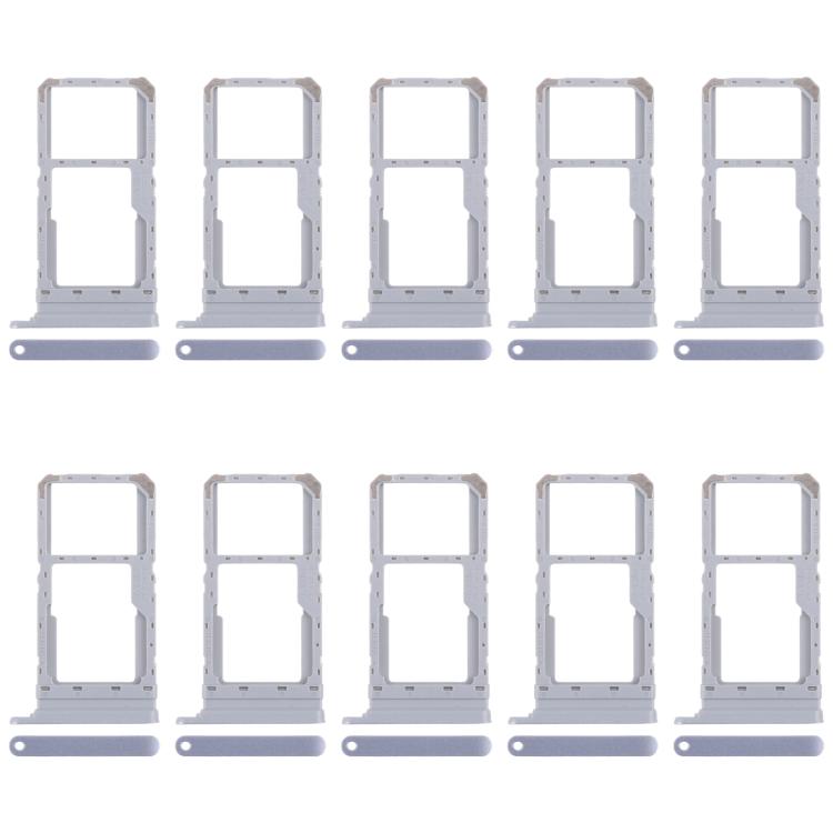 For Realme 12x India 5G RMX3998 10pcs Original SIM Card Tray + SIM Card Tray / Micro SD Card Tray