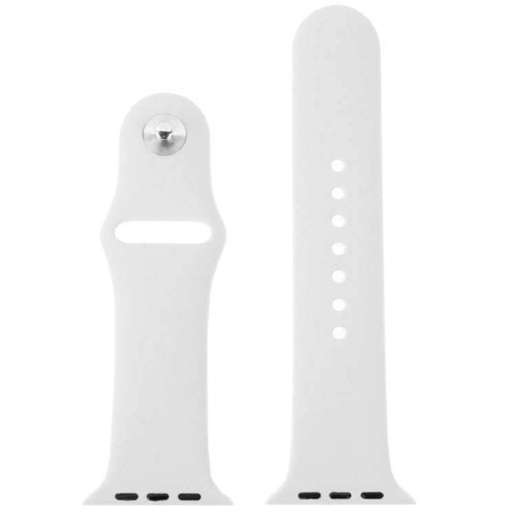 For Apple Watch Sport 38mm High-performance Rubber Sport Watch Band with Pin-and-tuck Closure