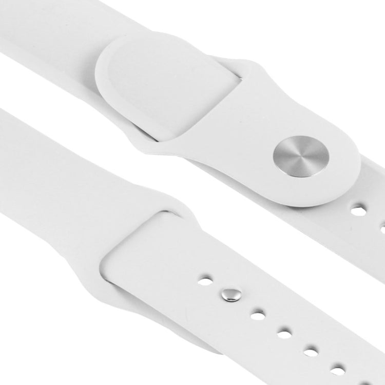 For Apple Watch Sport 38mm High-performance Rubber Sport Watch Band with Pin-and-tuck Closure