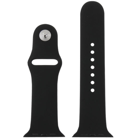 For Apple Watch Sport 42mm High-performance Rubber Sport Watch Band with Pin-and-tuck Closure