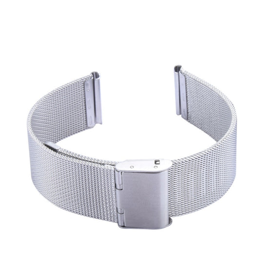 For Apple Watch 38mm Milanese Classic Buckle Stainless Steel Watch Band , Only Used in Conjunction with Connectors ( S-AW-3291 ), S-AW-3123, S-AW-3123B