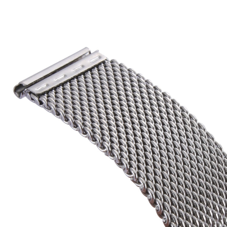 For Apple Watch 42mm Milanese Classic Buckle Stainless Steel Watch Band , Only Used in Conjunction with Connectors ( S-AW-3293 ), S-AW-3323, S-AW-3323B