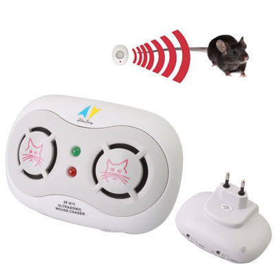 Dual Ultrasonic Sensor Mouse Chaser