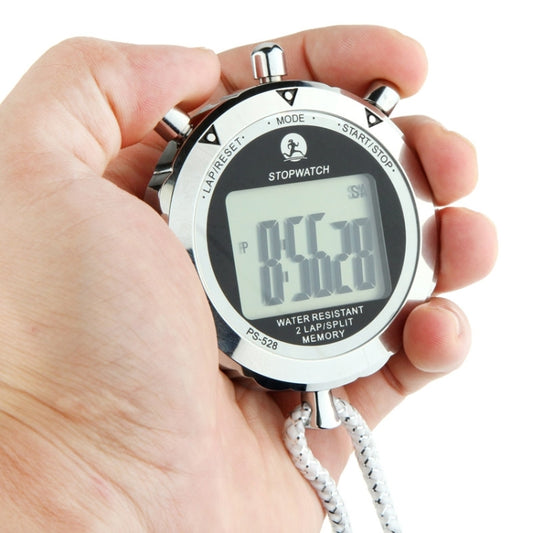 Chronomètre numérique portable professionnel avec écran LCD pour le sport avec sangle PS528, PS528