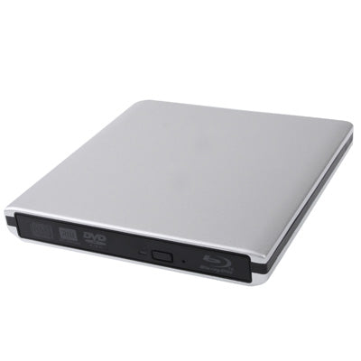 USB 3.0 Aluminum Alloy Portable DVD / CD Rewritable Blu-ray Drive for 12.7mm SATA ODD / HDD, Plug and Play, Blu-ray Drive (Silver), Blu-ray Drive (Red)
