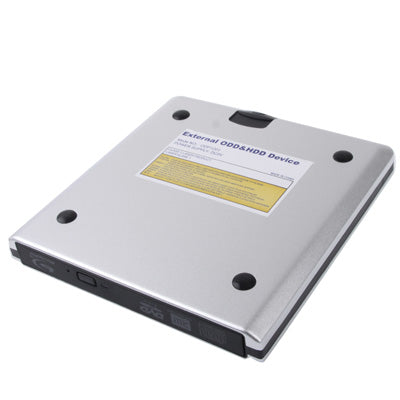 USB 3.0 Aluminum Alloy Portable DVD / CD Rewritable Blu-ray Drive for 12.7mm SATA ODD / HDD, Plug and Play, Blu-ray Drive (Silver), Blu-ray Drive (Red)