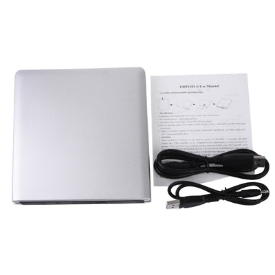 USB 3.0 Aluminum Alloy Portable DVD / CD Rewritable Blu-ray Drive for 12.7mm SATA ODD / HDD, Plug and Play, Blu-ray Drive (Silver), Blu-ray Drive (Red)