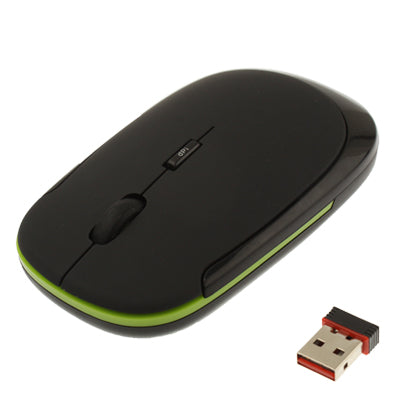 2.4GHz Wireless Ultra-thin Mouse, Silver, Black, Grey