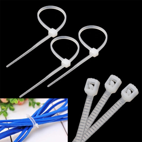 25cm Self-Locking Nylon Cable Wire Zip Ties (500pcs in one packing, the price is for 500pcs), 4mm x 250mm White