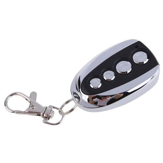 433MHz 12V Metal 4 Keys Duplicator Remote Control (Black + Silver), 433MHz 4 Keys Duplicator