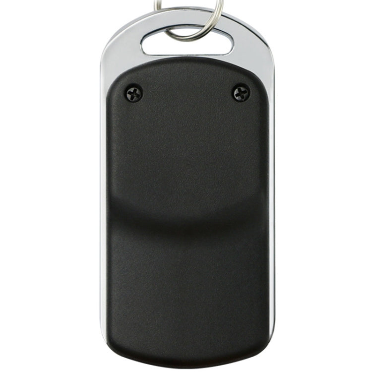 433MHz Metal Learning Code 4 Keys Remote Control for Car Garage Door (Black + Silver), 433MHz