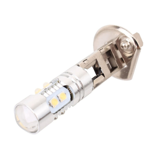 H1 50W 600LM 5500K White Light 10 SMD-2828-LEDs Car Foglight , Constant Current , DC12-24V, H1