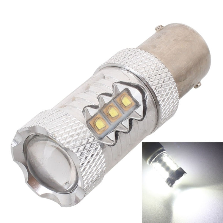 1156/BA15S 80W 800LM 6500K White Light 16-3535-LEDs Car Backup Light , Constant Current , DC12-24V, 1156 80W