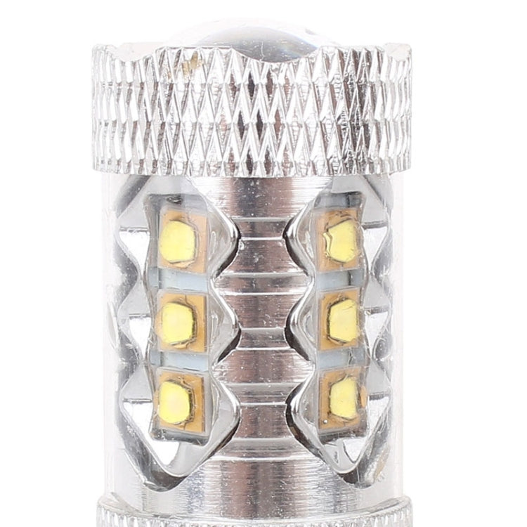 1156/BA15S 80W 800LM 6500K White Light 16-3535-LEDs Car Backup Light , Constant Current , DC12-24V, 1156 80W