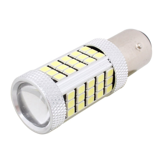 2 PCS 1157/BAY15D 12.6W 630LM 6500K White Light 2835 SMD 66 LED Car Brake / Steering Light, DC12V, 1157