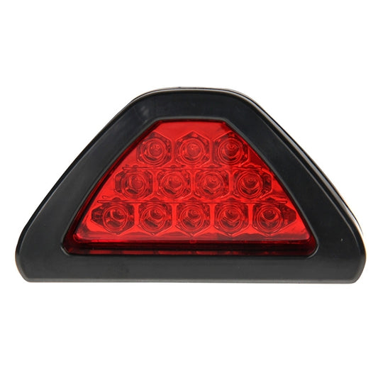 12-LED Rear Tail Warning Brake Light for DC 12V Cars, 12-LED Red Light