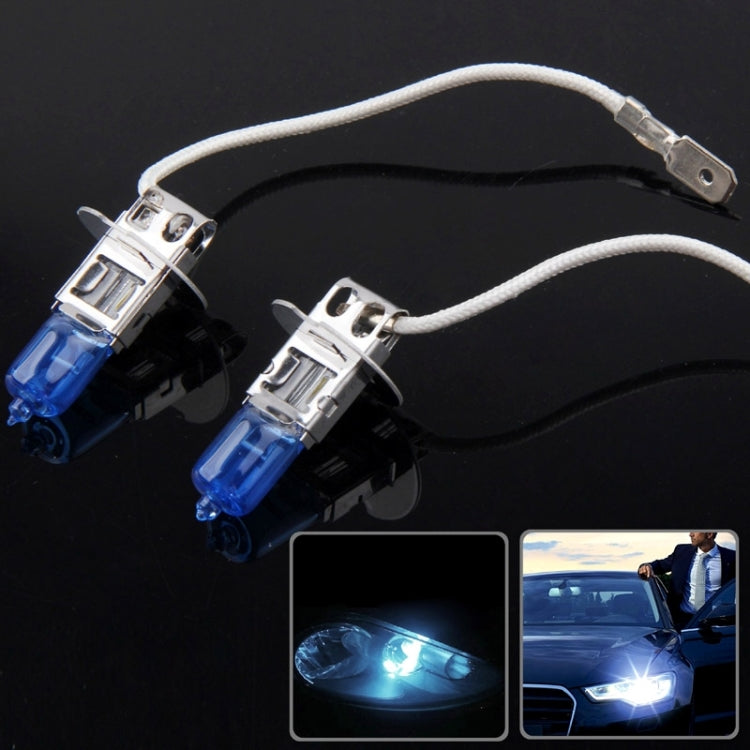 Super White Xenon Bulbs, 2400LM, KOBO H3, DC12V 100W
