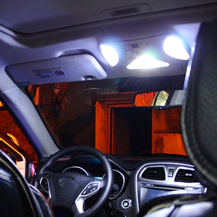 2 PCS 31mm Super White 6 LED Car Bulb Reading Light, 31mm
