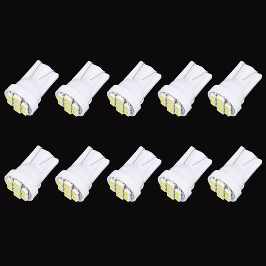 10 PCS T10 8 LED Car Signal Light Bulb