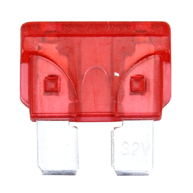 100 PCS Auto Mini Blade Fuse (30A) , DC 12V, 10A Red, 20A