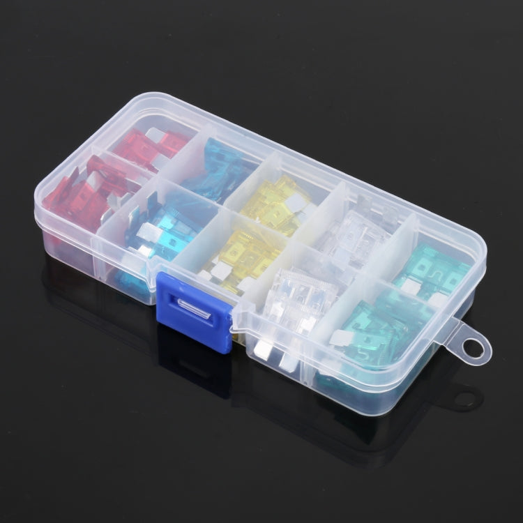 50 PCS 10A / 15A / 20A / 25A / 30A Blade Fuses Set for Car Vehicle, 50 PCS