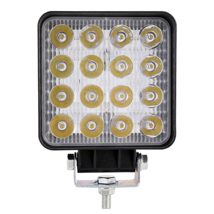 48W Bridgelux 4000lm 16 LED White Light Condenser Engineering Lamp / Waterproof IP67 SUVs Light, DC 10-30V, Condenser