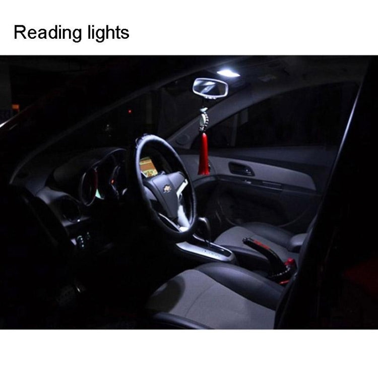 2 PCS T10 2W 120-140LM 6 LED Ice Blue 5050 LED Brake Light for Vehicles, DC12V, 6 5050 LEDs, 6 LED 5050 LEDs, 6 5050 LEDs