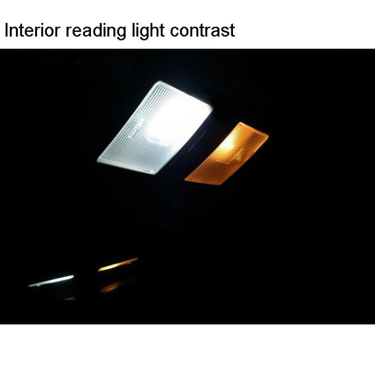 2 PCS 39mm 1.5W 80LM White Light 1 COB LED License Plate Reading Lights Car Light Bulb, 39mm