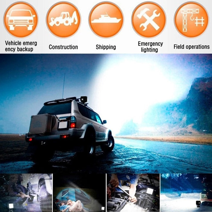 LML-1518 18W 1260-1350LM Epistar 6 LED White 30 Degree Spot Beam Car LED Light Waterproof IP67, DC 10-30V, Spot Light+18W 1350LM