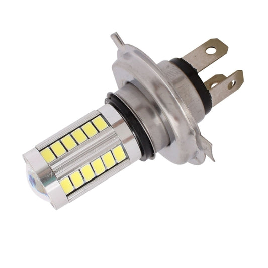 2 PCS H4 16.5W 990LM 6500K White Light 5630 SMD 33 LED Car Brake / Steering Light Bulb, DC12V, H4