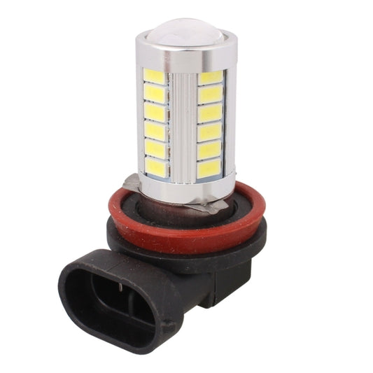 2 PCS H11 16.5W 990LM 6500K White Light 5630 SMD 33 LED Car Brake / Steering Light Bulb, DC12V, H11
