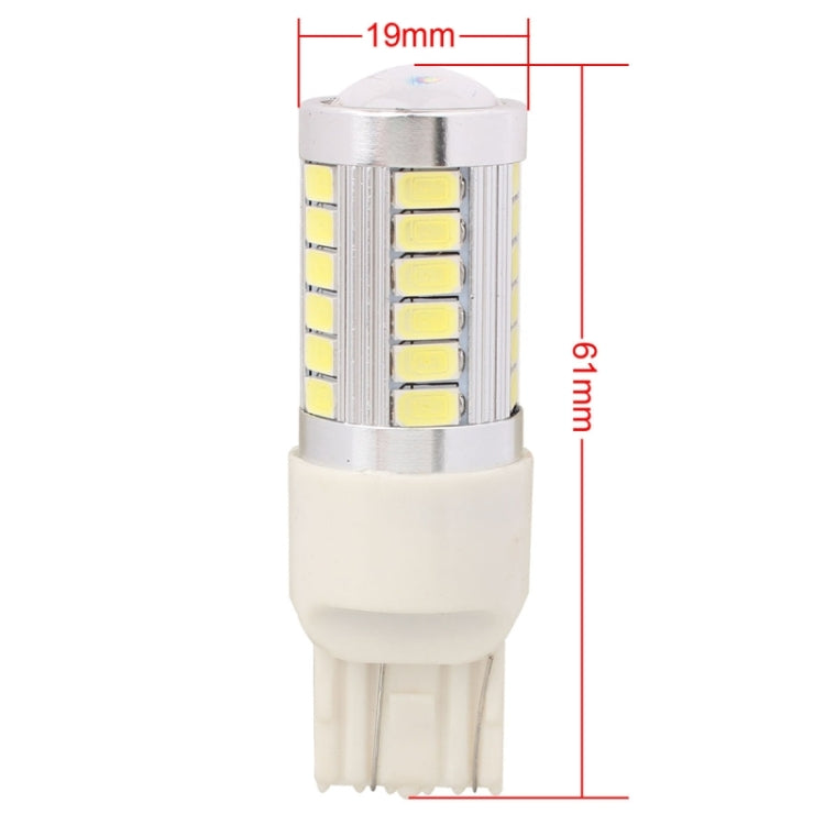 2 PCS T20/7443 16.5W 990LM 6500K White Light 5630 SMD Dual Wire 33 LED Car Brake / Steering Light Bulb, DC12V, T20