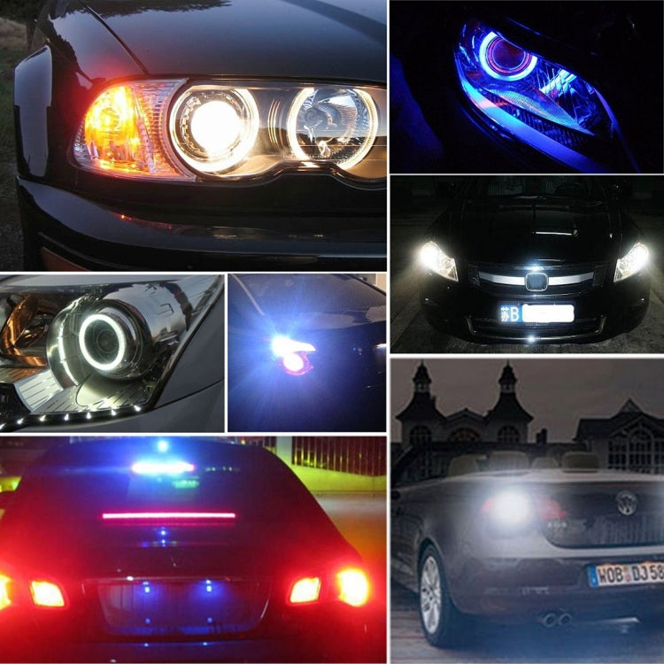 MZ E39 3W 240LM LED Super Bright Car Angel Eyes White Daytime Running Marker Light for BMW E39, DC 8-30V, 1 Pair, MZ E39