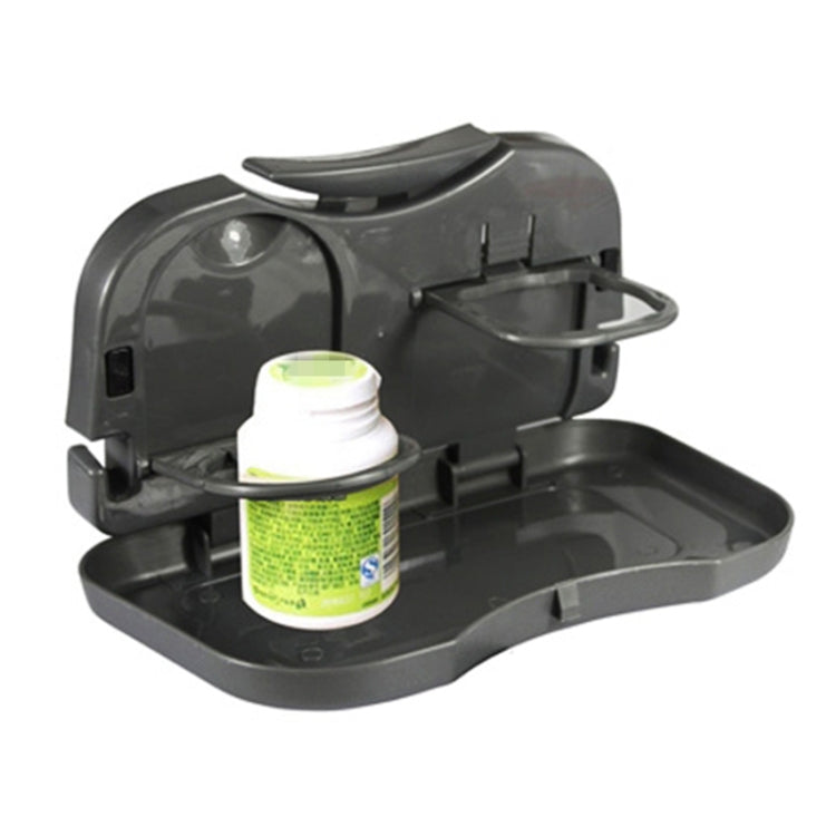 Car Rear Seat Multifunctional Folding Drink Holder, Car