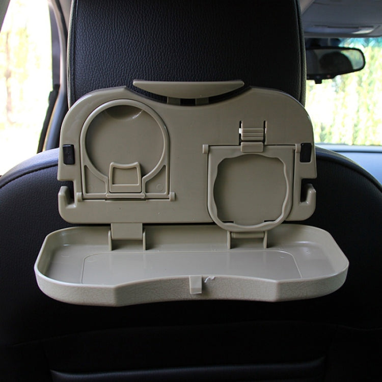 Car Rear Seat Multifunctional Folding Drink Holder, Car