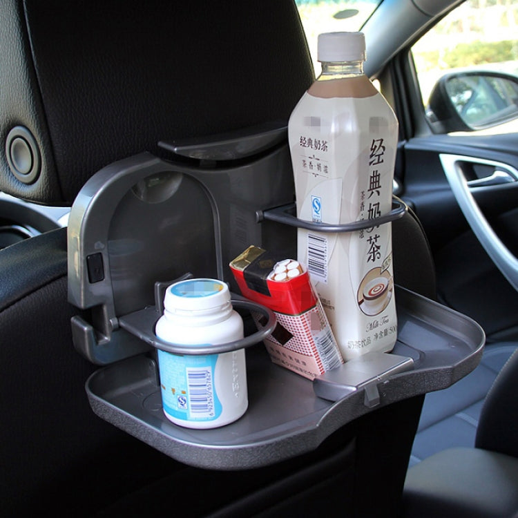 Car Rear Seat Multifunctional Folding Drink Holder, Car
