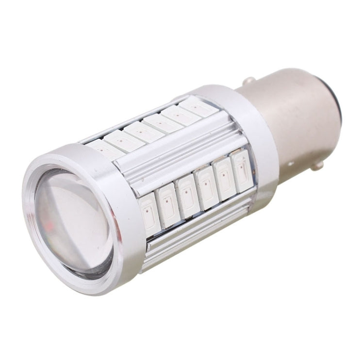 2PCS 1157/BAY15D 16.5W 1155LM 630-660nm 33 LED SMD 5630 Red Light Car Brake Light Lamp Bulb for Vehicles , DC12V, 1157