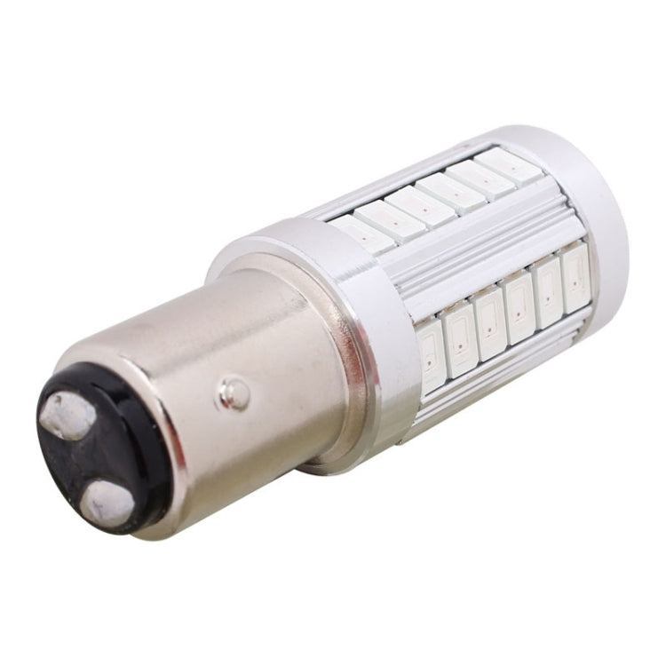 2PCS 1157/BAY15D 16.5W 1155LM 630-660nm 33 LED SMD 5630 Red Light Car Brake Light Lamp Bulb for Vehicles , DC12V, 1157