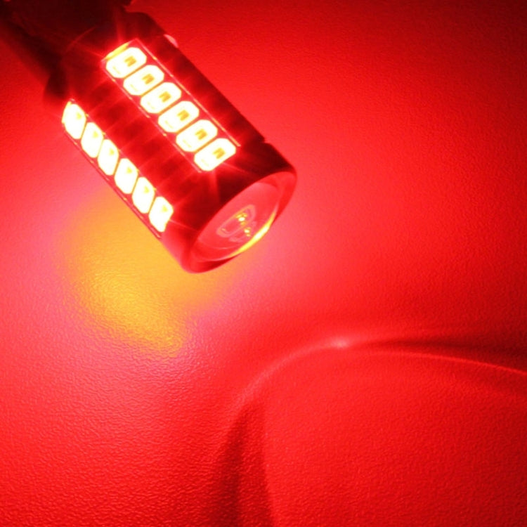 2PCS 1157/BAY15D 16.5W 1155LM 630-660nm 33 LED SMD 5630 Red Light Car Brake Light Lamp Bulb for Vehicles , DC12V, 1157