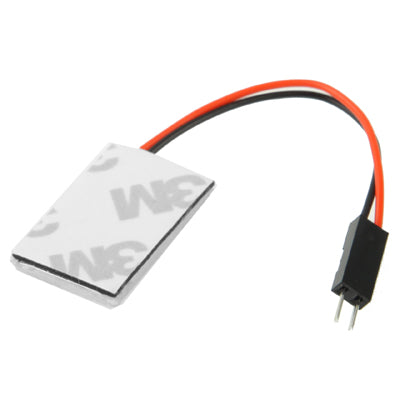 5W White Light LED Car Interior Lamp with T10 Dome + BA9S Festoon Adapter, 5W