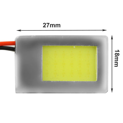 5W White Light LED Car Interior Lamp with T10 Dome + BA9S Festoon Adapter, 5W